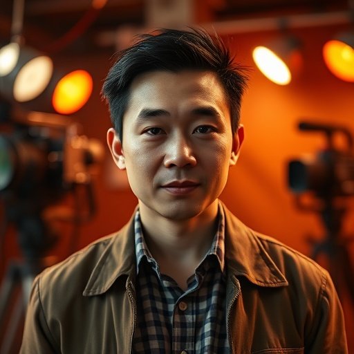 快看影视传媒制作总监王志强个人形象照